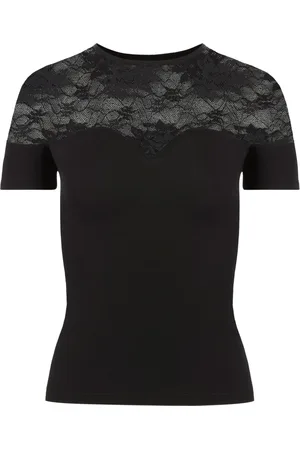 Nina Ricci Damen, Oberteile, Schwarzk, LGröße: