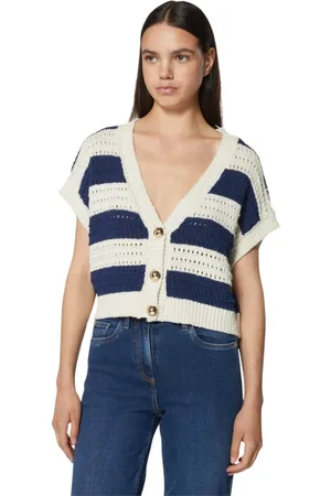 Silvian Heach Damen, Strickwaren, Blau, LGröße: