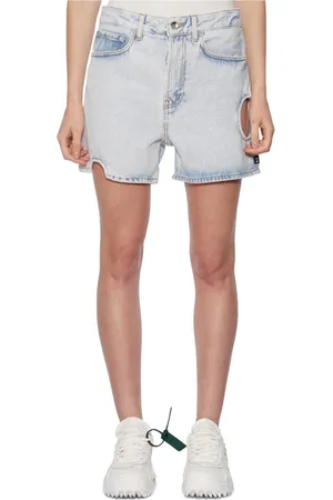 OFF-WHITE Damen, Shorts, Blau, W26Größe: