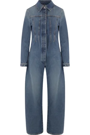 Alaïa Damen, Jumpsuits & Playsuits, Blau, SGröße: