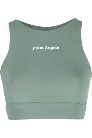 Palm Angels Damen, Sport, Grün, MGröße: