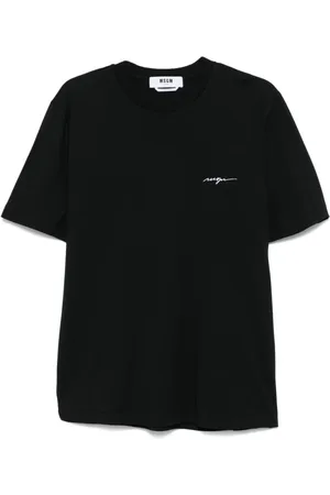Msgm Herren, Oberteile, Schwarzk, XLGröße: