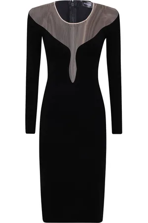MUGLER Damen, Kleider, Schwarzk, XSGröße: