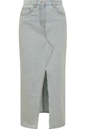 Msgm Damen, Röcke, Blau, XSGröße: