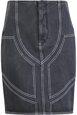 OFF-WHITE Damen, Röcke, Schwarzk, SGröße:
