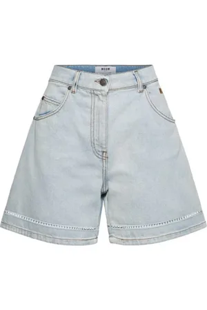 Msgm Damen, Shorts, Blau, SGröße: