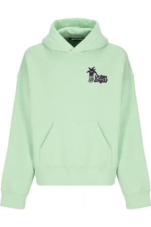 Palm Angels Herren, Sweatshirts & Hoodies, Grün, MGröße: