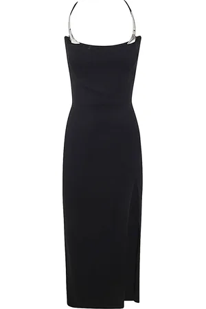 MUGLER Damen, Kleider, Schwarzk, SGröße: