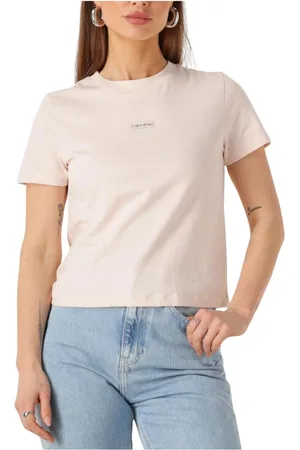 Calvin Klein Damen, Oberteile, Rosa, MGröße: