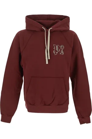 Palm Angels Herren, Sweatshirts & Hoodies, Rot, LGröße: