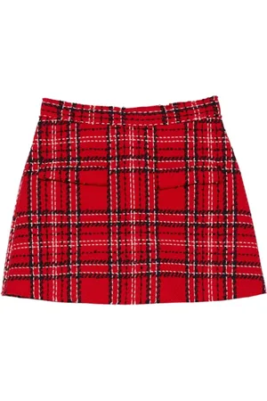 Msgm Damen, Röcke, Rot, 2XSGröße: