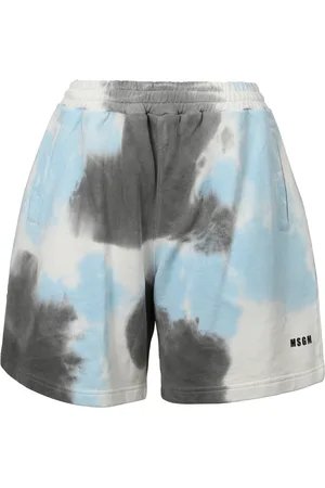 Msgm Herren, Shorts, Blau, SGröße: