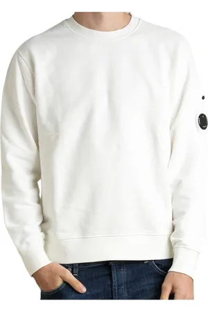 C.P. Company Herren, Sweatshirts & Hoodies, Weiß, SGröße: