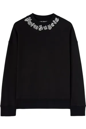 Palm Angels Herren, Sweatshirts & Hoodies, Schwarzk, XLGröße: