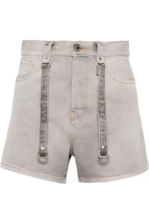 OFF-WHITE Damen, Shorts, Grau, W27Größe: