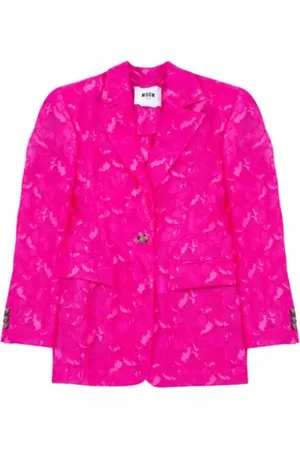 Msgm Damen, Jacken, Rosa, SGröße: