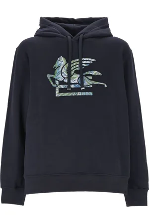 Etro Herren, Sweatshirts & Hoodies, Blau, MGröße: