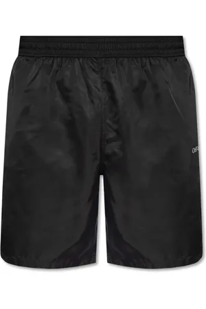 OFF-WHITE Herren, Bademode, Schwarzk, XLGröße: