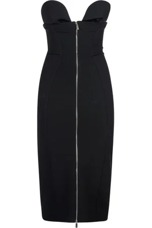 OFF-WHITE Damen, Kleider, Schwarzk, 2XSGröße: