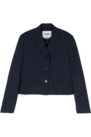 Msgm Damen, Jacken, Blau, XSGröße: