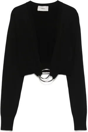 COPERNI Damen, Strickwaren, Schwarzk, MGröße: