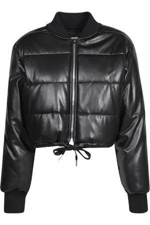Msgm Damen, Jacken, Schwarzk, XSGröße: