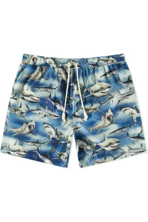 Palm Angels Herren, Bademode, Blau, SGröße: