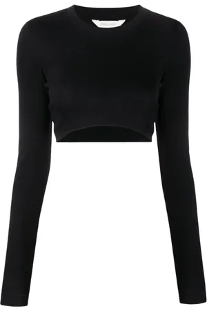 Palm Angels Damen, Oberteile, Schwarzk, MGröße: