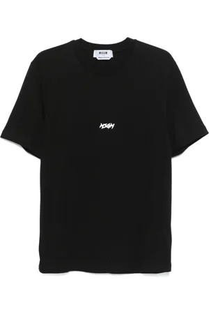 Msgm Herren, Oberteile, Schwarzk, XLGröße: