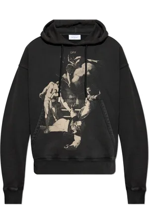 OFF-WHITE Herren, Sweatshirts & Hoodies, Grau, MGröße: