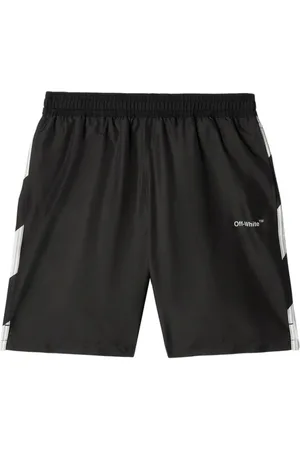 OFF-WHITE Herren, Bademode, Schwarzk, SGröße: