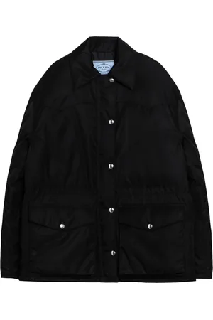Prada Damen, Jacken, Schwarzk, SGröße: