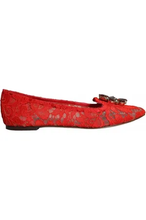 Dolce & Gabbana Damen, Schuhe, Rot, 35 EUGröße: