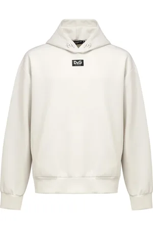 Dolce & Gabbana Herren, Sweatshirts & Hoodies, Weiß, MGröße: