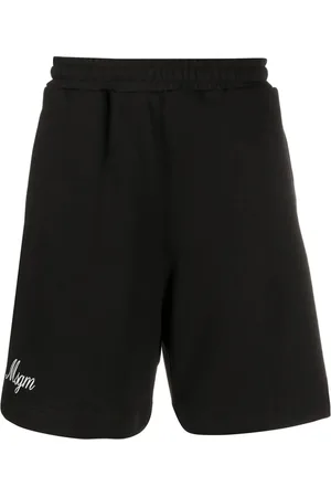 Msgm Herren, Shorts, Schwarzk, SGröße: