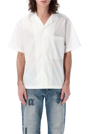 Palm Angels Herren, Shirts, Weiß, MGröße: