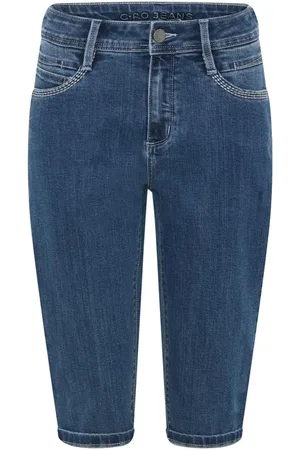 C.ro Damen, Shorts, Blau, SGröße: