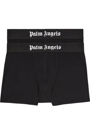 Palm Angels Herren, Unterwäsche, Schwarzk, SGröße: