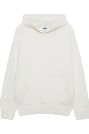 Msgm Damen, Sweatshirts & Hoodies, Weiß, XSGröße: