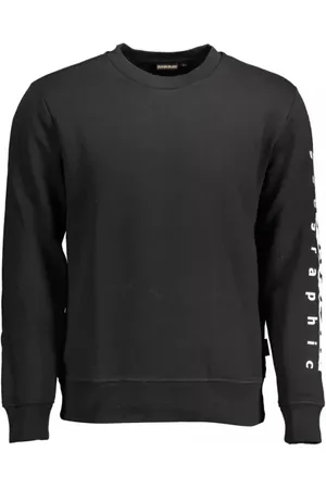 Napapijri Herren, Sweatshirts & Hoodies, Schwarzk, 2XLGröße: