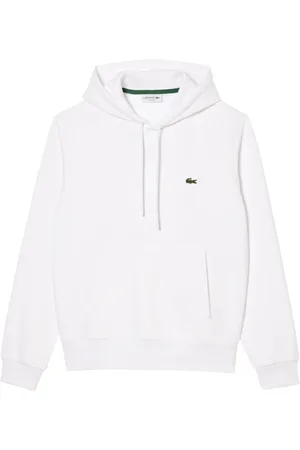 Lacoste Herren, Sweatshirts & Hoodies, Weiß, 2XLGröße: