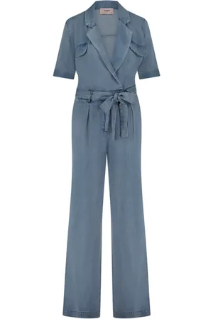 FREEBIRD Damen, Jumpsuits & Playsuits, Blau, MGröße: