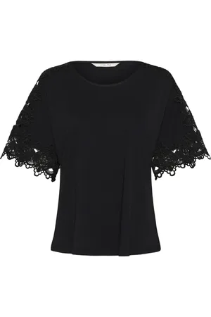 Cream Damen, Oberteile, Schwarzk, LGröße: