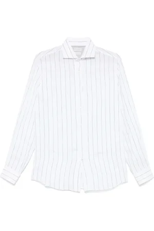Brunello Cucinelli Herren, Shirts, Weiß, MGröße:
