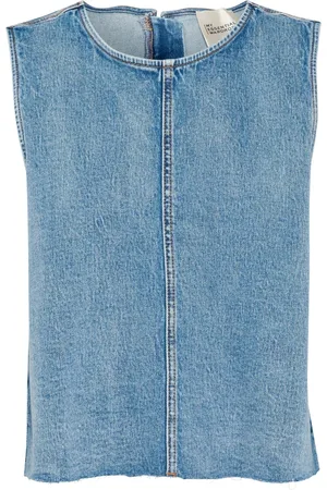 My Essential Wardrobe Damen, Oberteile, Blau, MGröße: