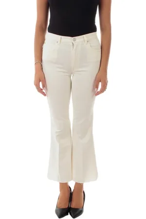 (+) people Damen, Jeans, Weiß, W28Größe: