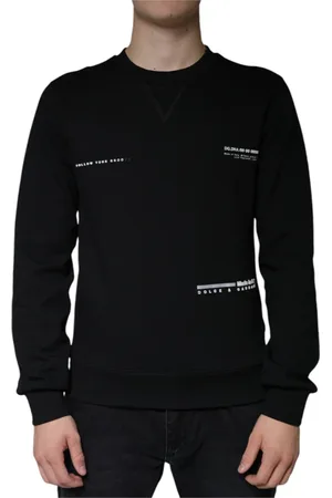 Dolce & Gabbana Herren, Sweatshirts & Hoodies, Schwarzk, SGröße: