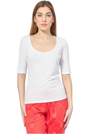 HUGO BOSS Damen, Oberteile, Weiß, MGröße: