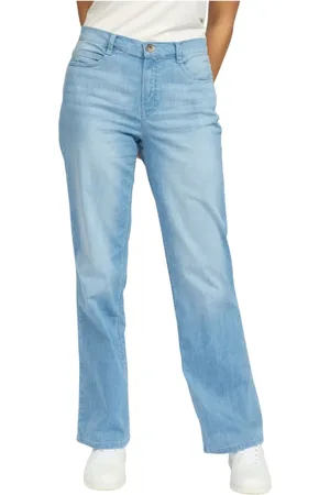 2-Biz Damen, Jeans, Blau, 2XLGröße: