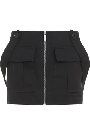 OFF-WHITE Damen, Röcke, Schwarzk, 2XSGröße: